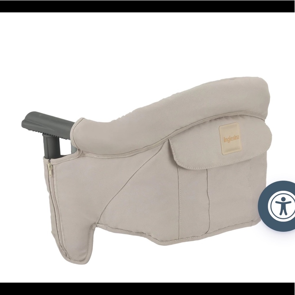 Inglesina Fast Table Chair- Cream and Tray Included